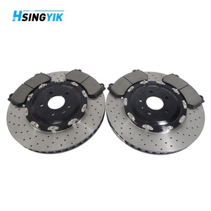 Disco Freno Posteriore in Due Pezzi Hsingyik per Nissan <span class=keywords><strong>GTR</strong></span> R35 43206KJ10A 380X30MM - Product Image 3