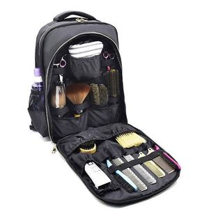 BSCI Factory Multipurpose Barber Tool Backpack <b>Bag</b> <b>Makeup</b> Backpack Suit for Your Hairdressing Kit - Product Image 1