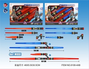 Lightsaber <span class=keywords><strong>Neopixel</strong></span> แสงดาบคอสเพลย์2สีผสมในหนึ่งกล่องของเล่นเด็ก - Product Image 4