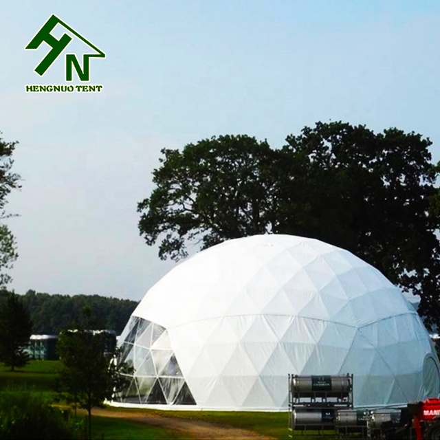 Diameter 20m 25m Wind-proof Geodesic Dome Exhibition Tent