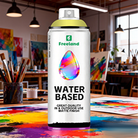 Peinture en aérosol à base d'eau pour métal - Anti-corrosion, résistante aux intempéries, protection longue durée