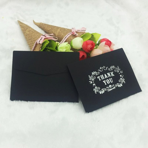 Aangepaste Mini Zwarte En Kleurrijke Kraft Portemonnee Enveloppen Klein Papier Gemaakt Door Fabrikanten Voor Clubkaart - Product Image 5