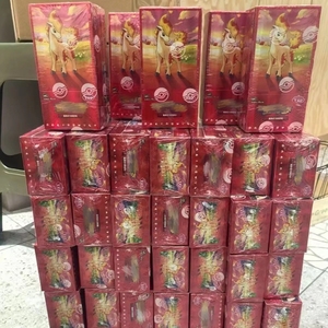 Ponyta - Paquete de 4 gemas de Pokémon TCG en chino simplificado, Vol. 4 CBB4C, tipo Fuego, clásico de Kanto, tarjeta coleccionable de Pocket Monster - Product Image 1