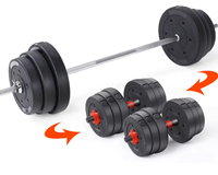 SP Offre Spéciale équipement de gymnastique robuste nouveau stock poids libre réglable ciment haltères et haltères commande minimum 100kg
