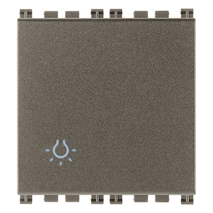 Push <b>Button</b> Switch 1P <b>NO</b> 10A 2M Metal Light Indicator 5.1x4.3x5.3cm - Product Image 1