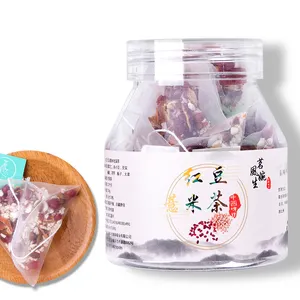 Customized canned teabag Biodegradable detox tea Nylon Triangle Tea Bag custom private label