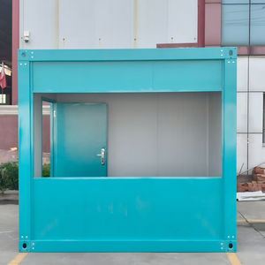 Kiosco Prefabricado de 10 pies de Montaje Rápido para Comida, Contenedor de Venta Minorista de Alimentos para Centro Comercial, Unidad de Vendedor de Comida con Panel Sándwich - Product Image 1