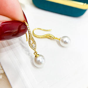 Juego de Accesorios de Plata de Ley S925 para Hacer Joyas, Precioso Soporte para Colgante y Pendientes, Componentes de Joyería Vacíos y Modernos 9270 - Product Image 2