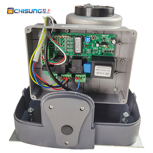 Năng lượng mặt trời động cơ từ xa 800kg điện trượt cổng Opener DC24V trượt cổng động cơ bánh cổng nhà điều hành với bên trong pin - Product Image 1