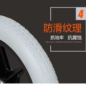 ชุดประกอบดุมล้อ ล้อยางตันขนาด 12 นิ้ว สำหรับอะไหล่เปลี่ยนล้อรถเข็น - Product Image 2