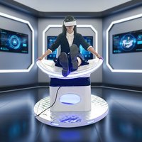 Glissez le centre commercial de parc d'attractions de divertissement de planche à roulettes de réalité virtuelle de simulateur de surf du parc à thème 9D VR de jeu de la chaise VR de mouvement