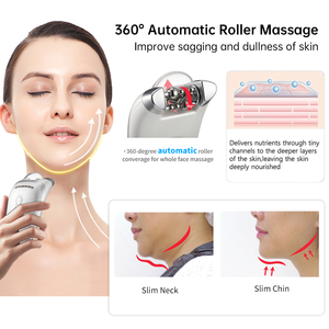 3 trong 1 Lift Microcurrent rung mặt <span class=keywords><strong>massager</strong></span> điện cho khuôn mặt Nhật Bản điện con lăn V mặt định hình mặt <span class=keywords><strong>massager</strong></span> - Product Image 5