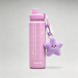 Botella de Agua Aislada de Acero Inoxidable Space Teapot con Tapa de Plástico y Logotipo Personalizado, Diseño Térmico para Bebidas Frías y Calientes con Asa - Product Image 6