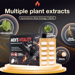 Tablet Peningkat Vitalitas Pria Herbal Maca Epimedium Ashwagandha, Suplemen Penguat Energi Pria - Product Image 5