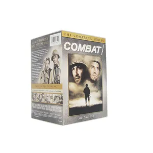 Combat ! The Complete Series Boxset 40 Discs Factory Wholesale DVD Movies TV Series Cartoon Region 1/region 2 DVD Free Ship