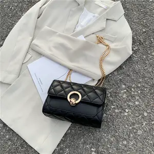 Designer Bags Famous Brand Elegant Fashion Designer Ladies Black Handbags Women Shoulder Bags