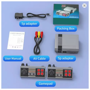 Console de Jeu Portable Rétro Classique NES 2026 avec Sortie Super HD, Prise en Charge des Sauvegardes et des Jeux Intégrés, Manette Incluse - Product Image 1