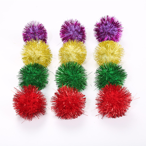 Juguete de bola de gato a prueba de masticación duradero a precio <span class=keywords><strong>barato</strong></span> surtido de colores, hinchable e interactivo para - Product Image 3