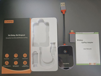 Adaptateur CarPlay universel K81, Plug & Play, boîte AI, type C, filaire vers sans fil, convertisseur intelligent pour voiture, dongle CarPlay pour téléphone portable