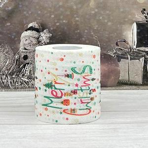 Rollo <span class=keywords><strong>de</strong></span> <span class=keywords><strong>papel</strong></span> con estampado navideño creativo, <span class=keywords><strong>papel</strong></span> higiénico suave y fuerte, con bonitos diseños <span class=keywords><strong>de</strong></span> dibujos animados, regalo <span class=keywords><strong>de</strong></span> vacaciones - Product Image 5