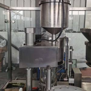 Máquina automática de tapado <span class=keywords><strong>y</strong></span> llenado de polvo de viales de 2/4 cabezales, llenado <span class=keywords><strong>y</strong></span> tapado de alta precisión de 1-20g - Product Image 5