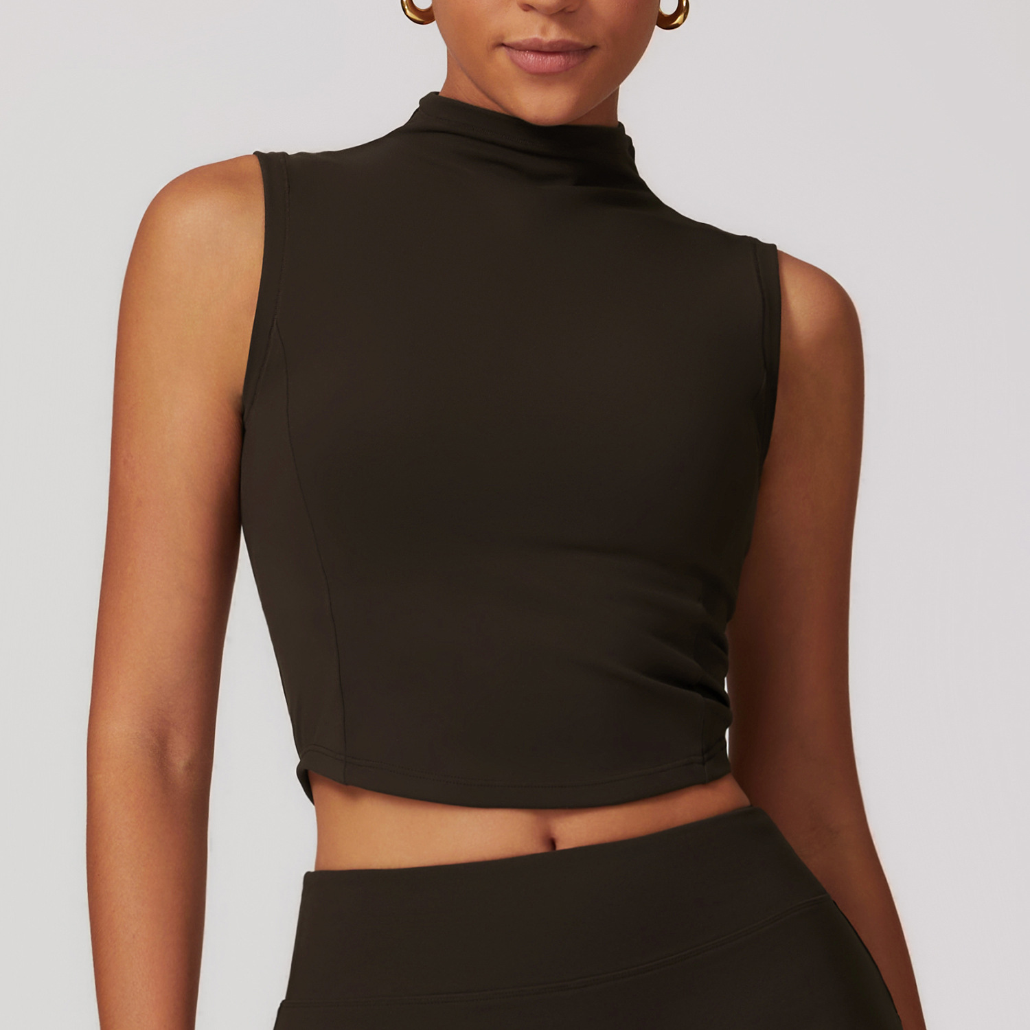 vest brown