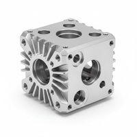 Boîtier laser en aluminium anodisé CZ122, pièces de fraisage CNC de précision, usinage CNC personnalisé