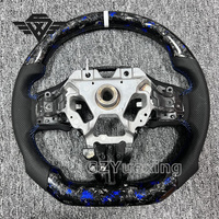 Volant sport en cuir perforé personnalisé en carbone forgé Compatible Infiniti Q60 Q50 G37 G35 GLE CLS GLC M5 Classe S Fit