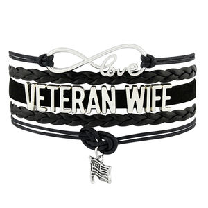 Pulseras para Mujeres del Día de los Veteranos, Soldados Militares, Esposas de Veteranos, Armas, Derechos Humanos, Apoyo a Nuestros Soldados - Product Image 4