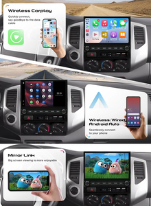 Dasaita 10 inch Android đài phát thanh xe hơi Hệ thống thông tin tự động âm thanh xe đa phương tiện Máy nghe nhạc Carplay cho TOYOTA tacoma 2005-2015 - Product Image 3