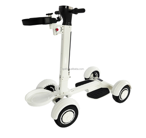 Ctyrkolovy Hlinikovy Elektricky Golfovy Skutr con Pantalla Digital LED - Product Image 1