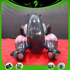 ของเล่นมังกรดำใสพองลม Hongyi ของเล่นการ์ตูนมังกร <span class=keywords><strong>Goodra</strong></span> ใสพองลม สำหรับความสนุก - Product Image 3