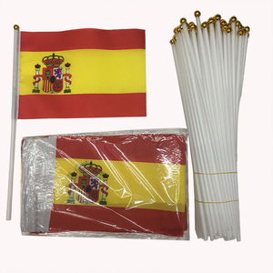 All'ingrosso personalizzato tutto il paese bandiera internazionale del <span class=keywords><strong>mondo</strong></span> a mano tifosi di calcio tifo 14*21cm bandiera tenuta in mano per eventi sportivi - Product Image 4