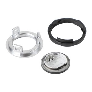 Couvre-bouton de commande de climatisation avant et arrière pour BMW X5 X6 61319393931, ensemble de trois pièces en métal - Product Image 1