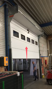 Rèm ánh sáng dài 2000mm được lắp đặt theo tiêu chuẩn trong các cửa nhỏ gọn hoạt động tự động. - Product Image 2