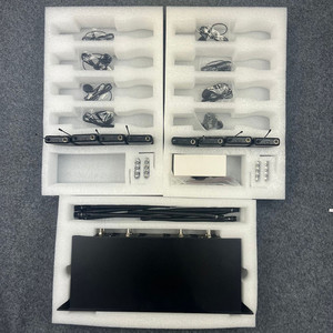 8 Micrófonos Inalámbricos Profesionales de Solapa para Entrevistas y Conferencias, Micrófonos Lavalier - Product Image 2