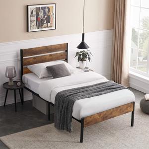 Modern King-Size MDF Wood &amp; Metal <strong>Platform</strong> <strong>Bed</strong> <strong>with</strong> <strong>Storage</strong> &amp; 4 Drawers Double Bedroom Furniture for Home Use - Product Image 3