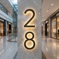 Enseigne rétroéclairée à LED facile à installer soi-même avec modules LED, prise AC/DC, emballée pour une expédition sécurisée, pour mariages et usage professionnel