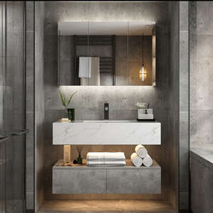 K330 Nodic Phong Cách Thiết Kế Đơn Giản Tùy Chỉnh Giá Rẻ Tủ Phòng Tắm - Product Image 5