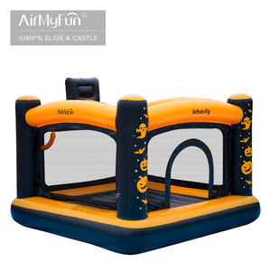 AirMyFun Hallowmas materiale in PVC gonfiabile <span class=keywords><strong>nero</strong></span> <span class=keywords><strong>castello</strong></span> gonfiabile gonfiabile <span class=keywords><strong>castello</strong></span> di rimbalzo casa salto Unisex PVC <span class=keywords><strong>castello</strong></span> gonfiabile in vendita - Product Image 2