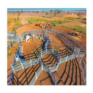 โรงงานจัดหาลานนาราคาถูกคุณภาพสูงใช้วัวราคาถูกลานวัวสังกะสีแผงรั้วคอกม้า - Product Image 1