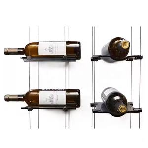 Vente chaude, bar à liqueur moderne et luxueux, écologique, <span class=keywords><strong>suspendu</strong></span> au plafond, câble métallique, montage mural, température contrôlée, personnalisé - Product Image 1