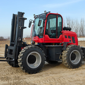 China Fabricação Full Wheel Drive 2 Ton 2.5 Ton 3 Ton 3.5 Ton 4 Ton 5 Ton All Terrain Empilhadeira Caminhões - Product Image 1