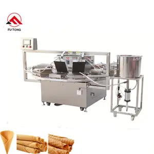 Factory price crispy waffle baker machine customized ice cream cone baking rolling machine