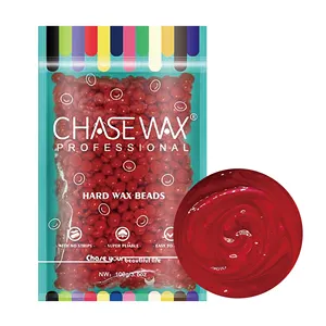 Chase Wax 100G Shimmer Rode Private Label Ontharingscrème Harde Wax Kralen Voor Alle Huidtype