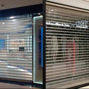 Barrière de protection automatisée à fermeture roulante haute visibilité pour les devantures de magasins et les garages commerciaux - Product Image 6