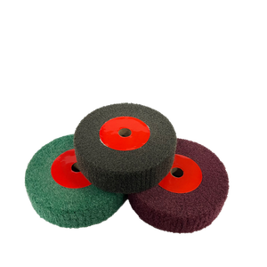 طاحونة مقاعد البدلاء 4 بوصة عجلة تلميع حصى نسج ضيق صعبة عجلة تلميع كبيرة لتجديد نوادي الجولف معدن النحاس - Product Image 4