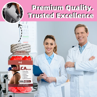 Gummies OEM Black Maca Plus pour des fesses volumineuses et des courbes extrêmes, à base de racine de Maca noire pour améliorer la vitalité chez les hommes et les femmes, booster des fesses