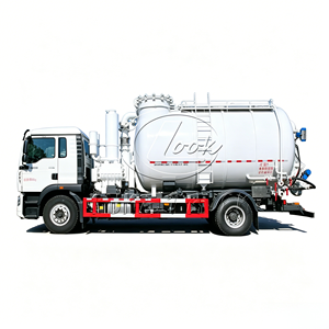 High Efficiency Howo 12m³ Vacuum Suction Pressure Truck Pneumatic Conveying Truck For <b>Powder</b> <b>Dust</b> Transportation - Product Image 3