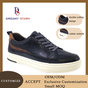 Chaussures en cuir de vache véritable bicolores pour hommes, logo personnalisé, baskets faites à la main, respirantes, chaussures de marche, chaussures de mariage, confortables et souples - Product Image 5